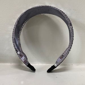 Sequin headband gossip girl Y2K style